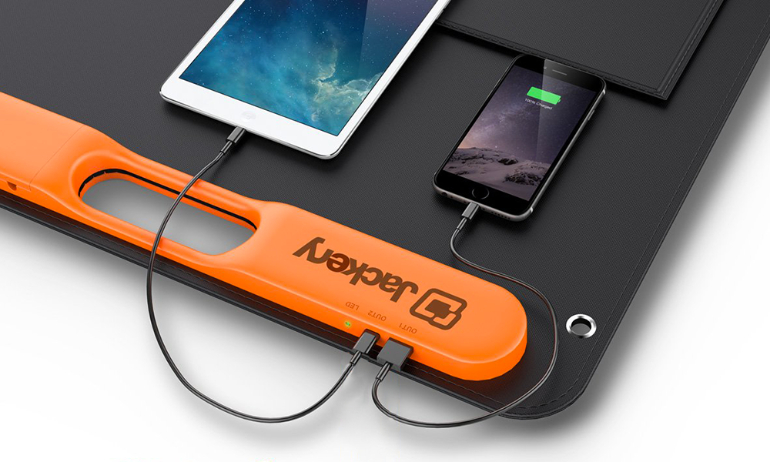 Dva USB výstupy pre zariadenia priamo na paneli